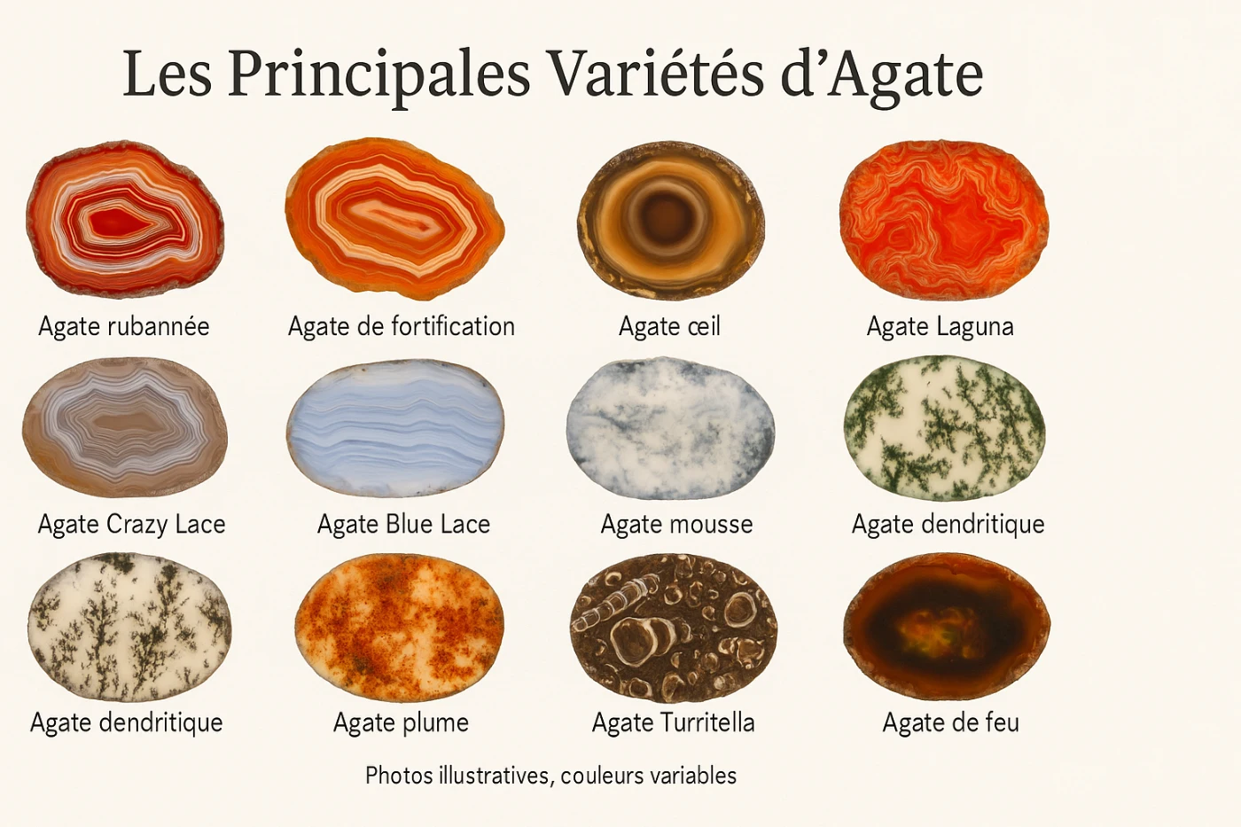 Pierre d'Agate : découvrez ses secrets et bienfaits en lithothérapie