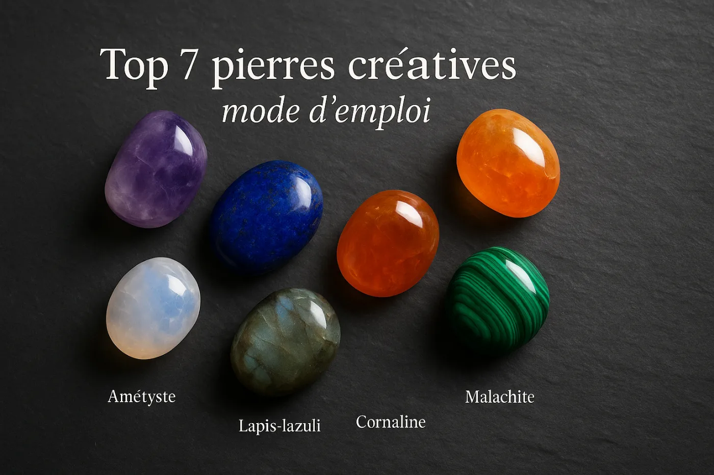Top 7 pierres créatives : mode d’emploi